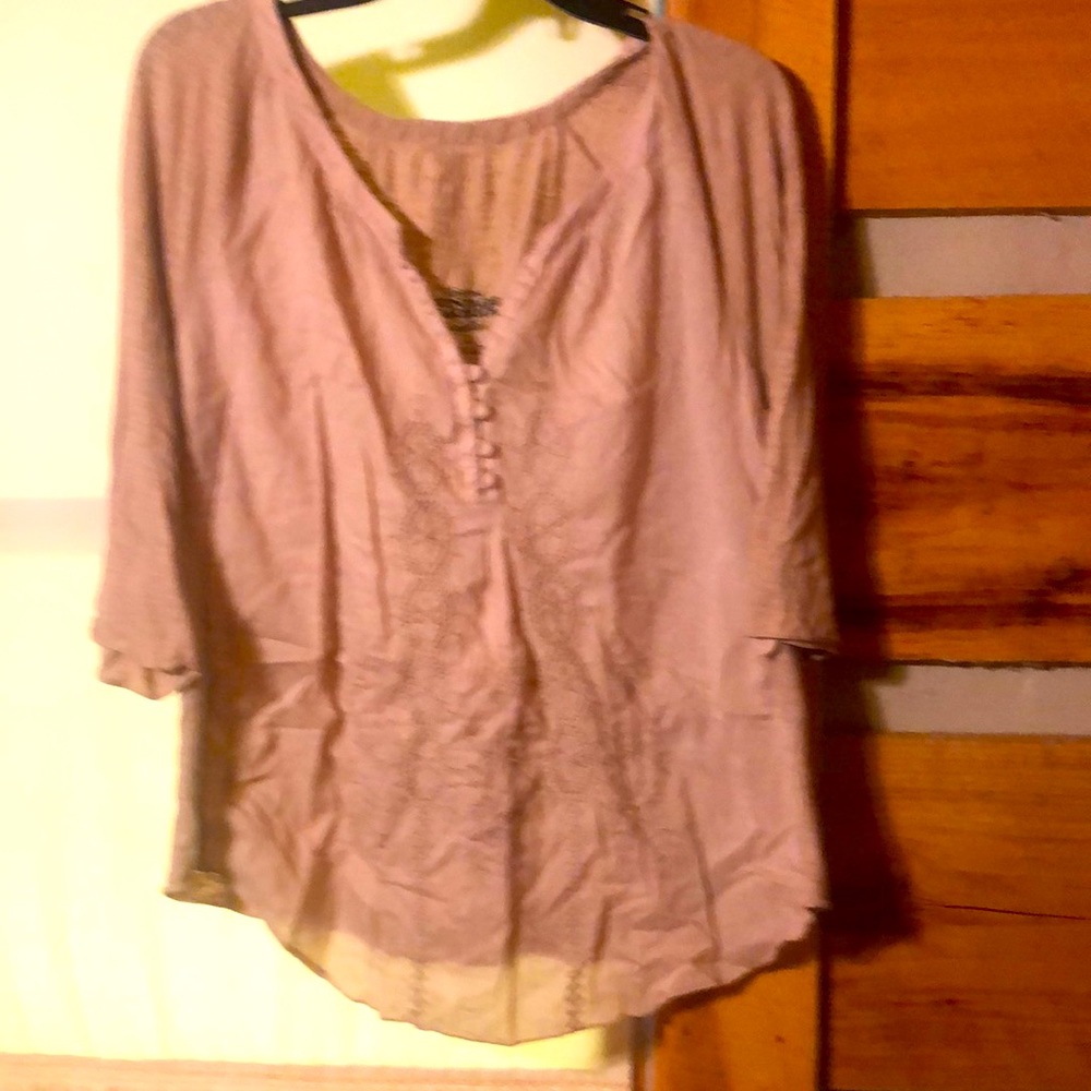 Size Large, tan too with design, Nine West vintage.